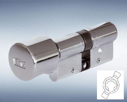 BKS Janus 46 Knaufzylinder mit Biffarnase